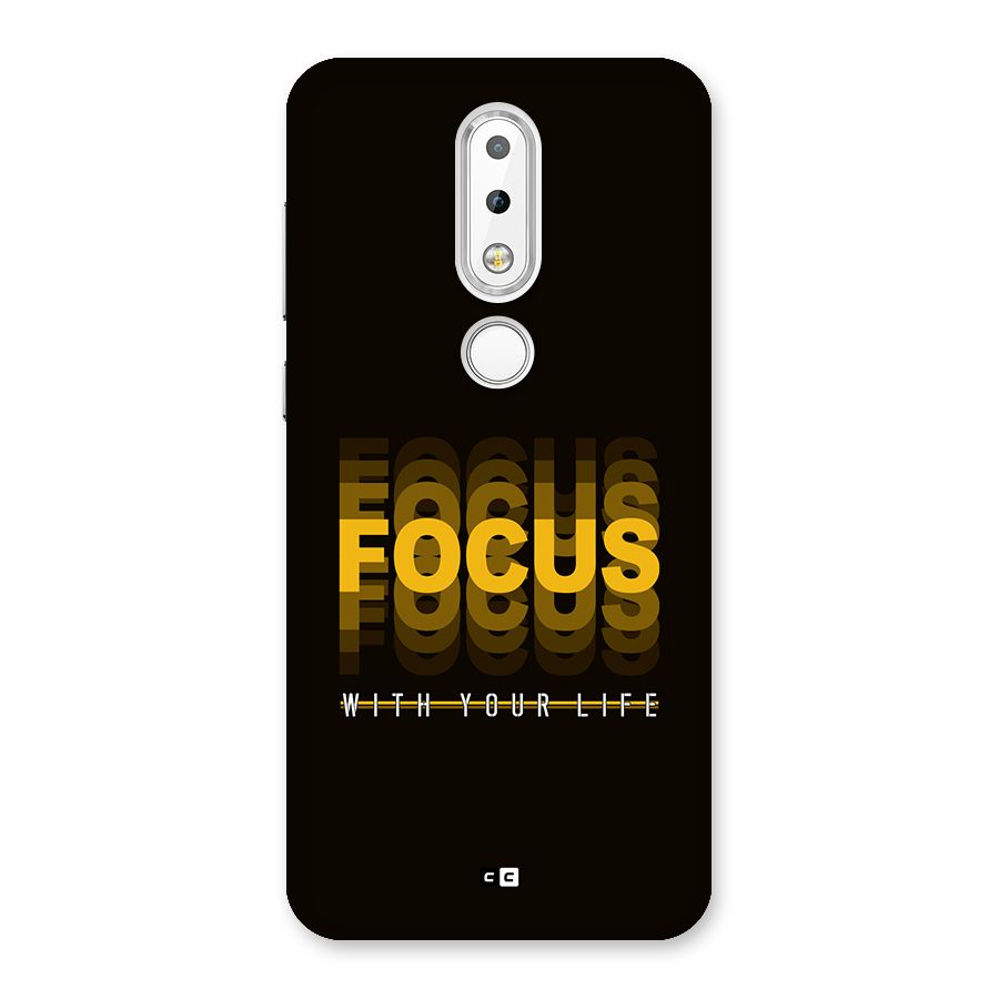 Focus Life Back Case for Nokia 6.1 Plus