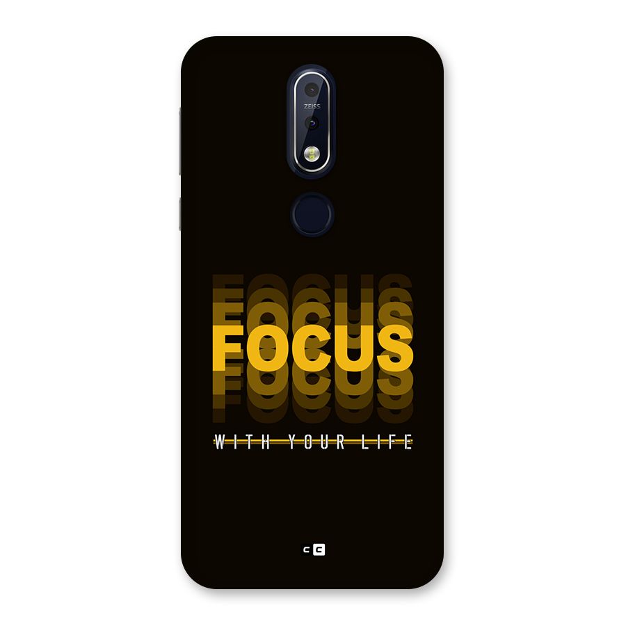Focus Life Back Case for Nokia 7.1