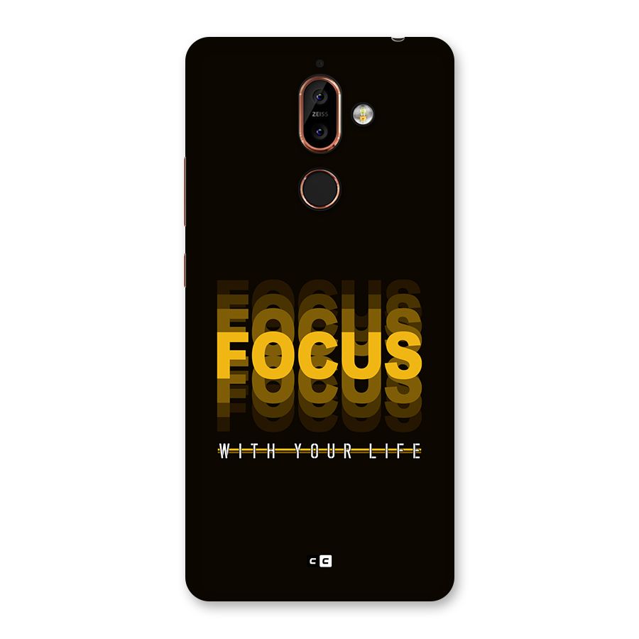 Focus Life Back Case for Nokia 7 Plus