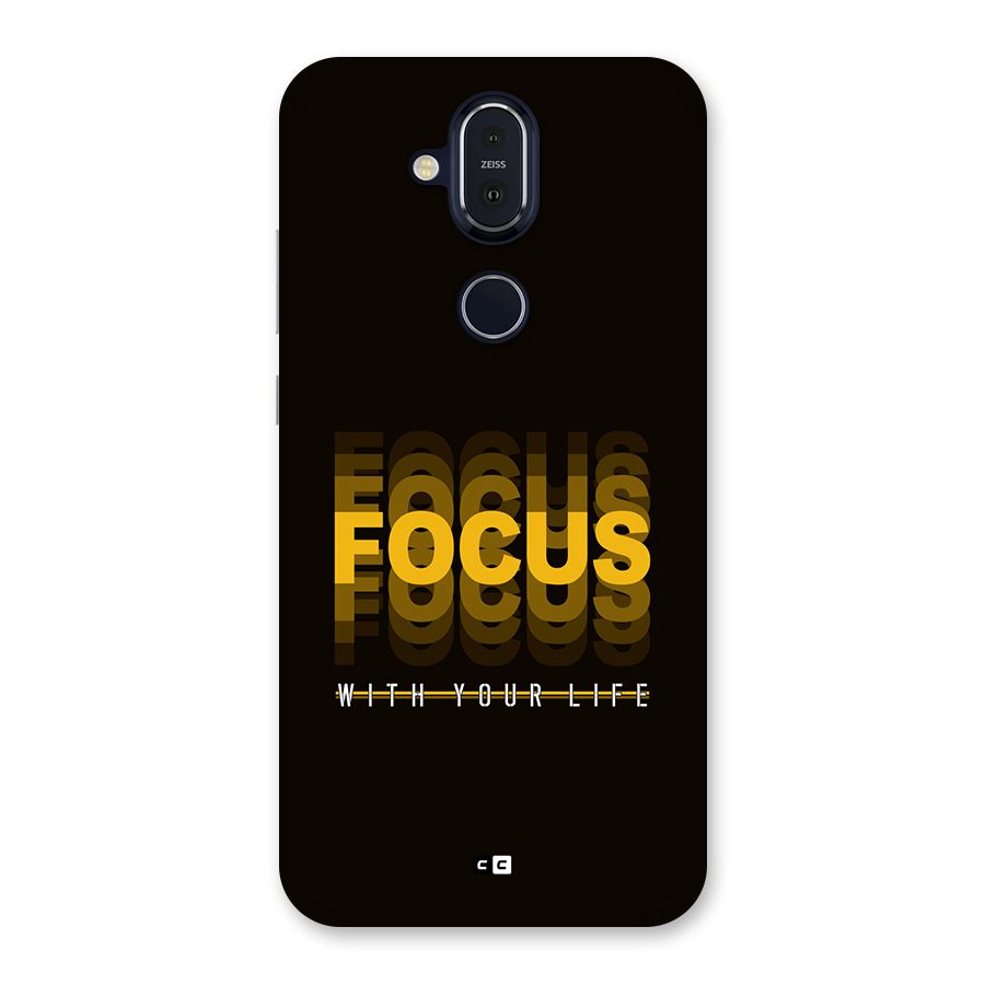 Focus Life Back Case for Nokia 8.1