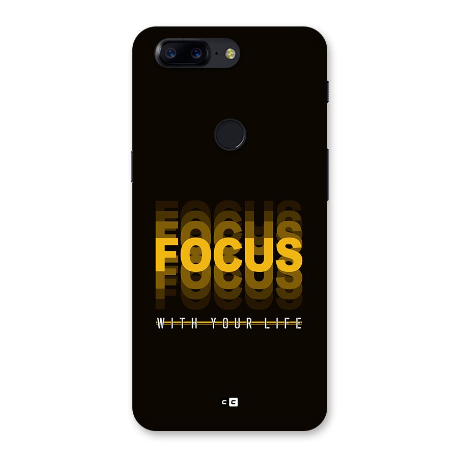Focus Life Back Case for OnePlus 5T