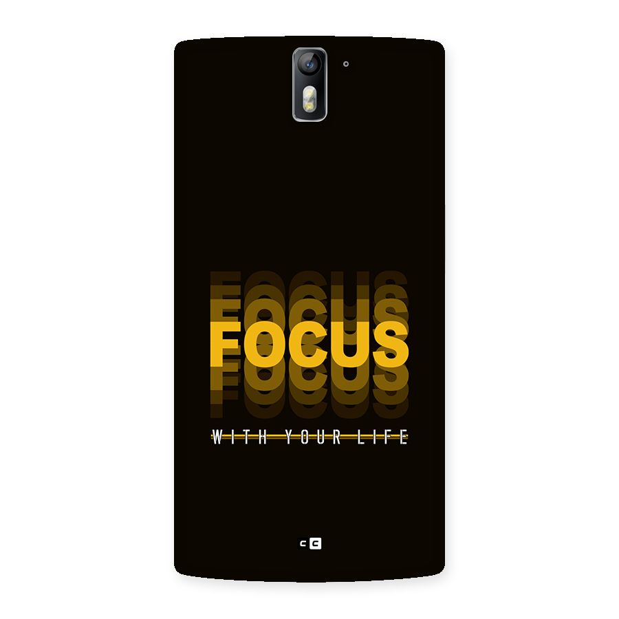 Focus Life Back Case for OnePlus One