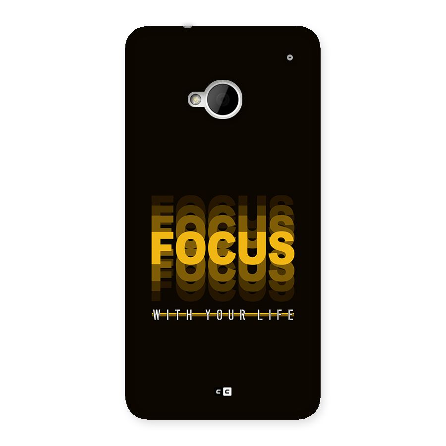 Focus Life Back Case for One M7 (Single Sim)