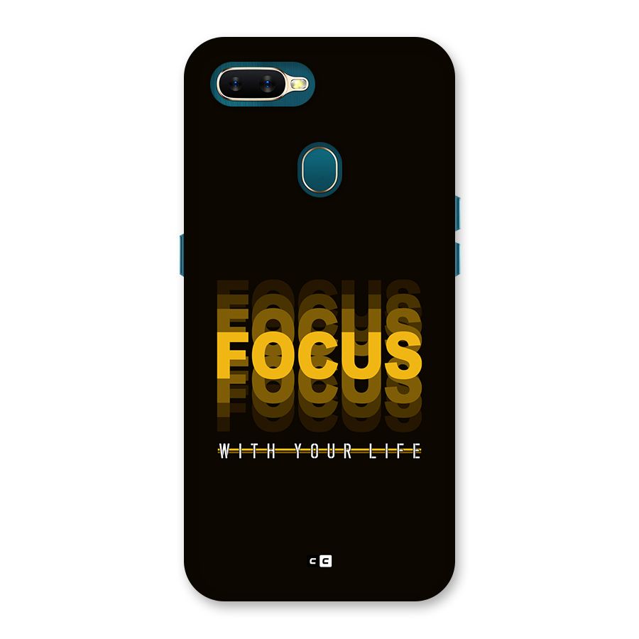 Focus Life Back Case for Oppo A12