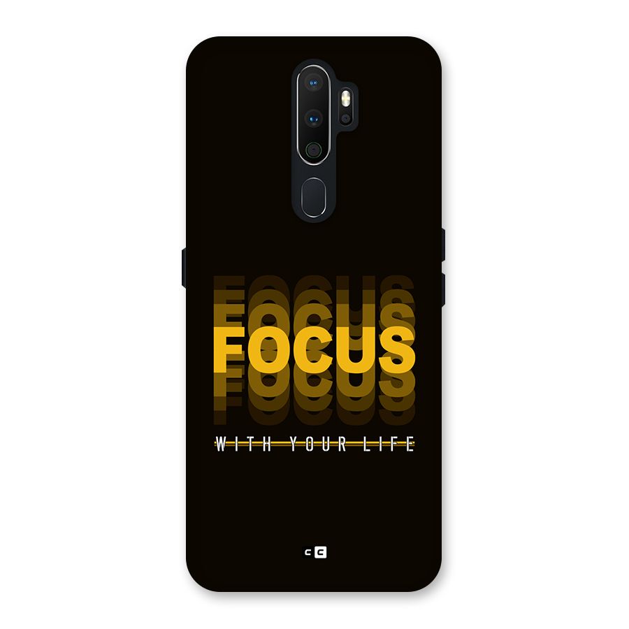 Focus Life Back Case for Oppo A5 (2020)