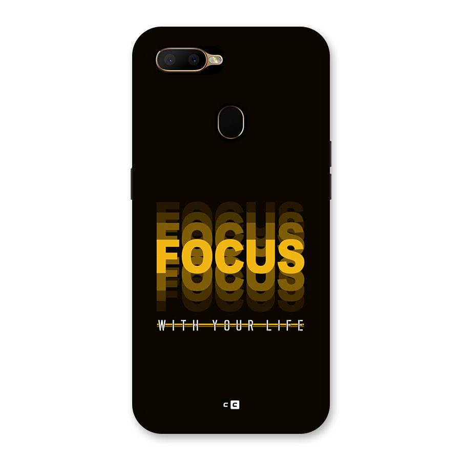 Focus Life Back Case for Oppo A5s