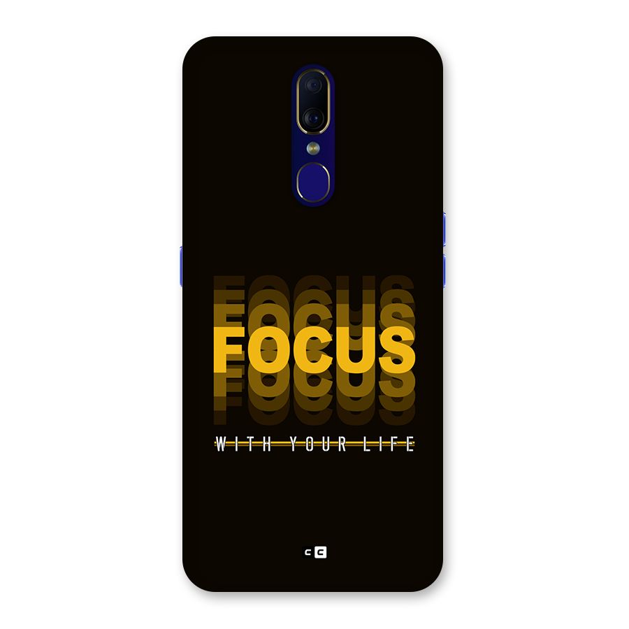 Focus Life Back Case for Oppo A9