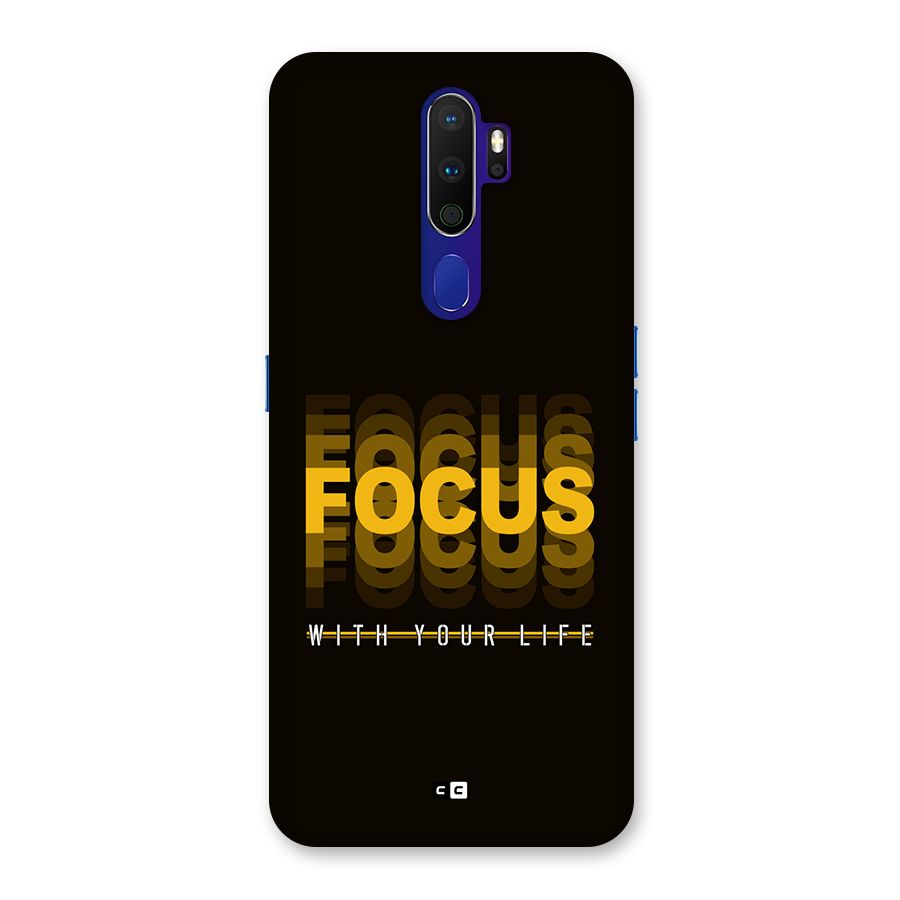 Focus Life Back Case for Oppo A9 (2020)