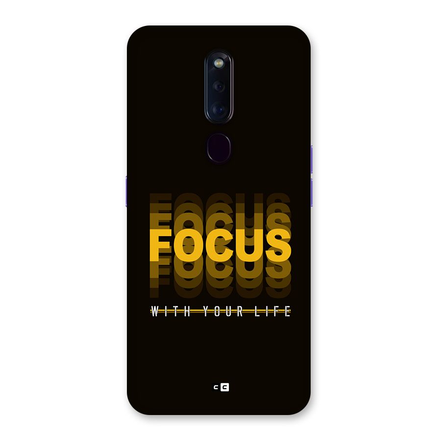 Focus Life Back Case for Oppo F11 Pro