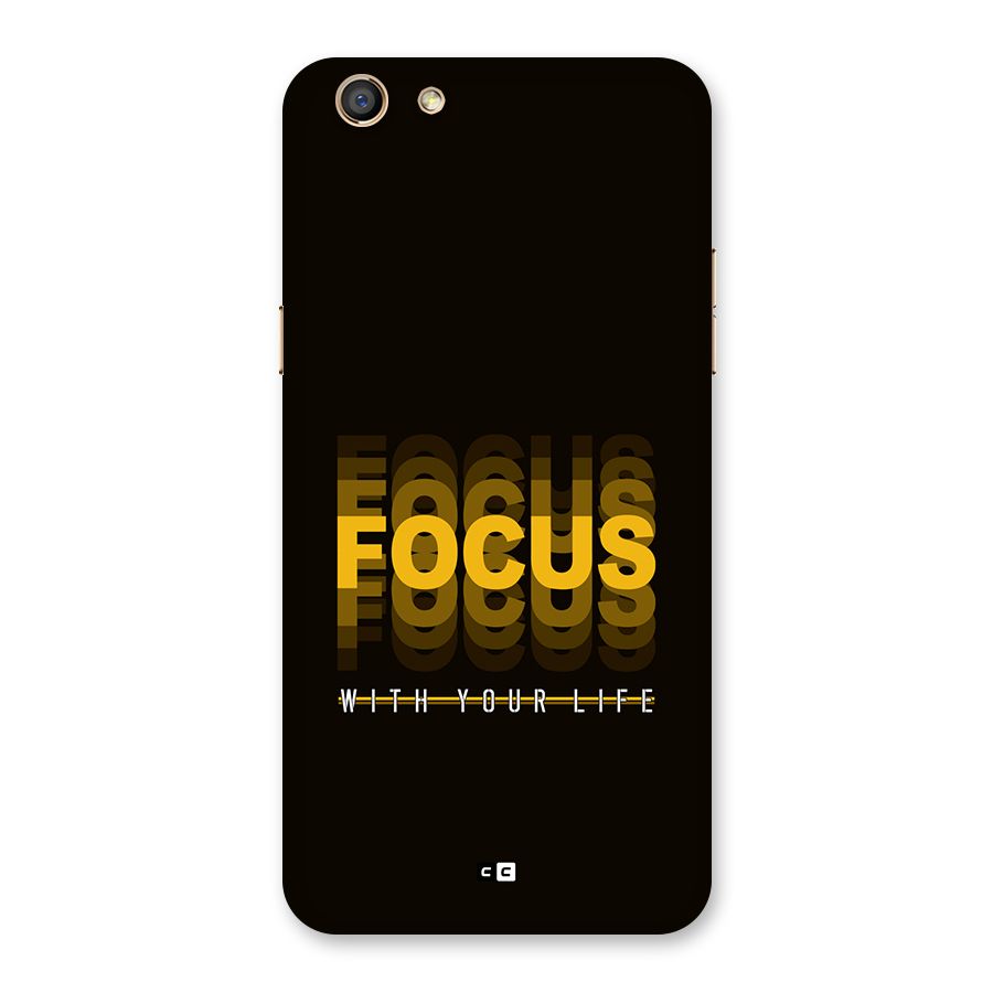 Focus Life Back Case for Oppo F3