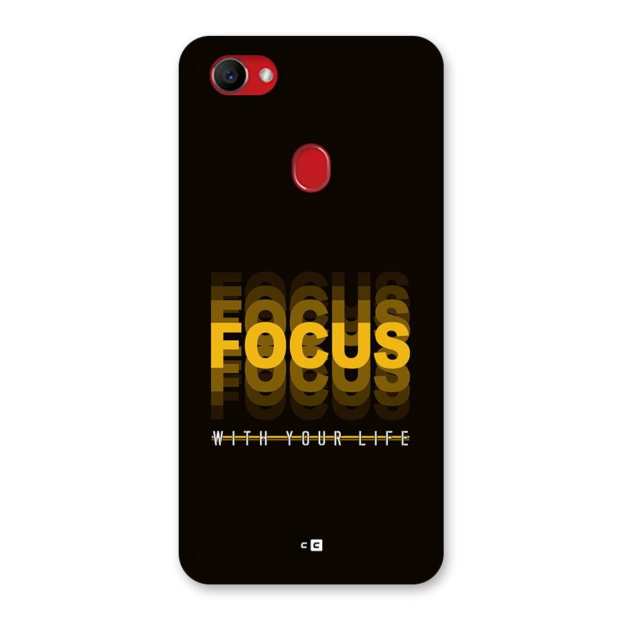 Focus Life Back Case for Oppo F7