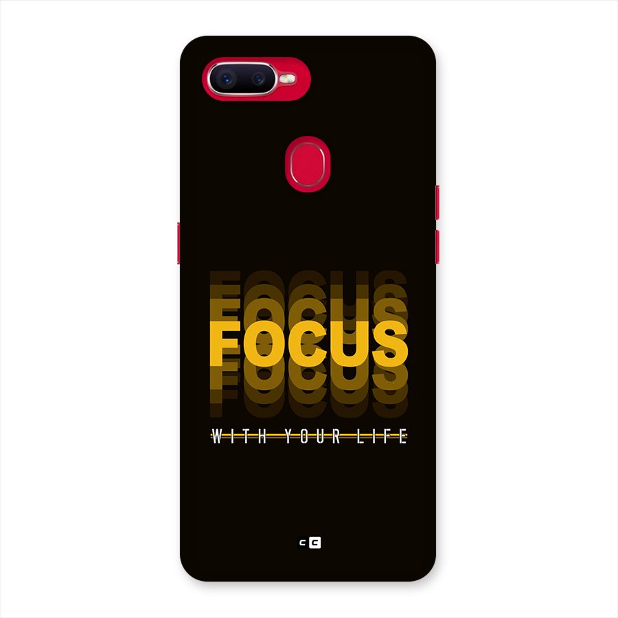 Focus Life Back Case for Oppo F9 Pro