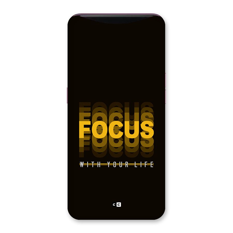 Focus Life Back Case for Oppo Find X