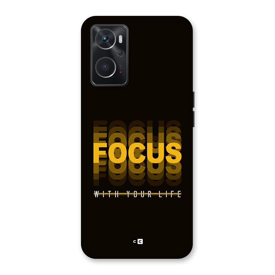 Focus Life Back Case for Oppo K10 4G