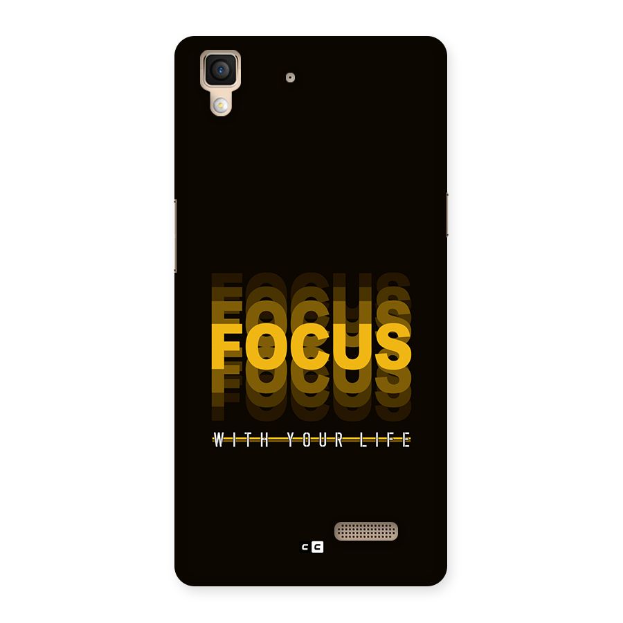Focus Life Back Case for Oppo R7