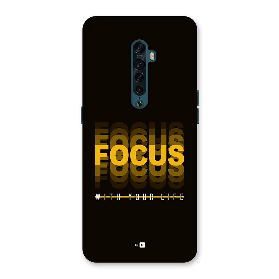 Focus Life Back Case for Oppo Reno2