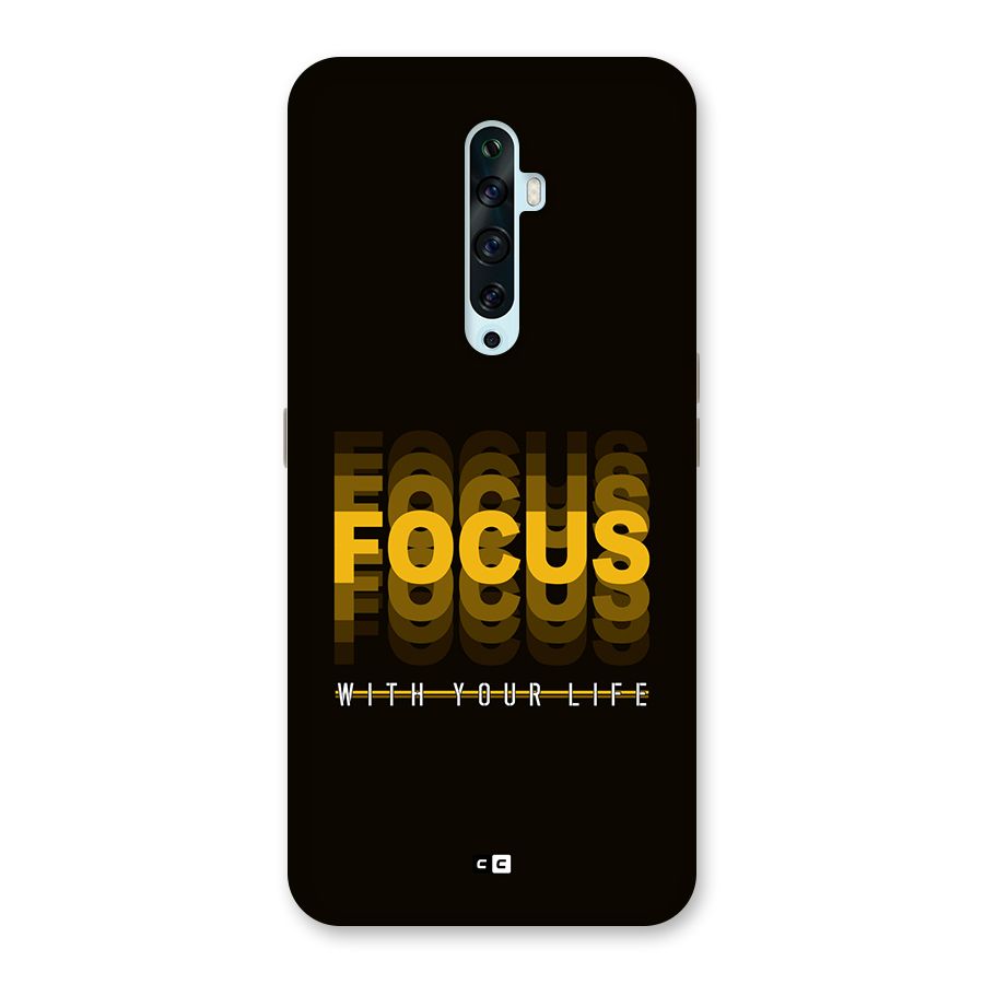 Focus Life Back Case for Oppo Reno2 Z