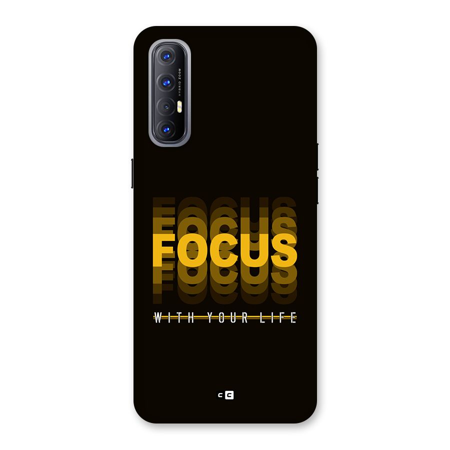 Focus Life Back Case for Oppo Reno3 Pro
