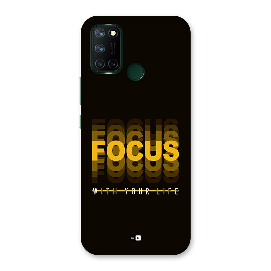 Focus Life Back Case for Realme C17