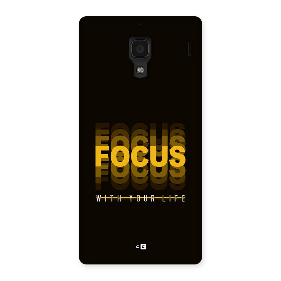 Focus Life Back Case for Redmi 1s
