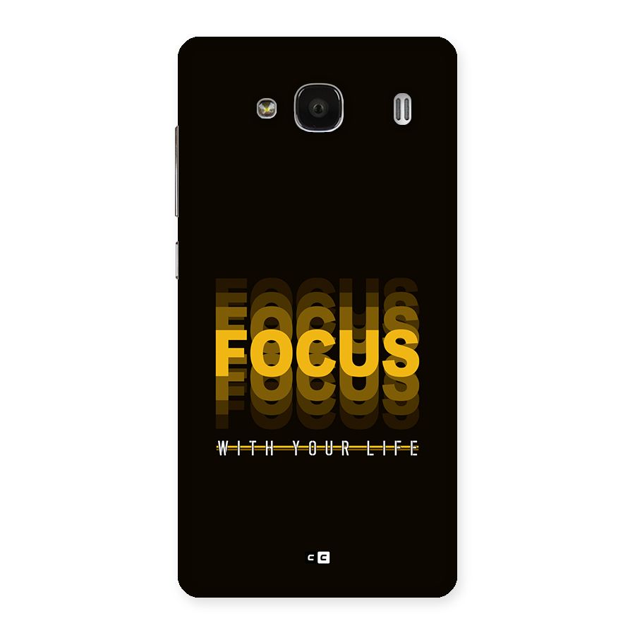 Focus Life Back Case for Redmi 2 Prime