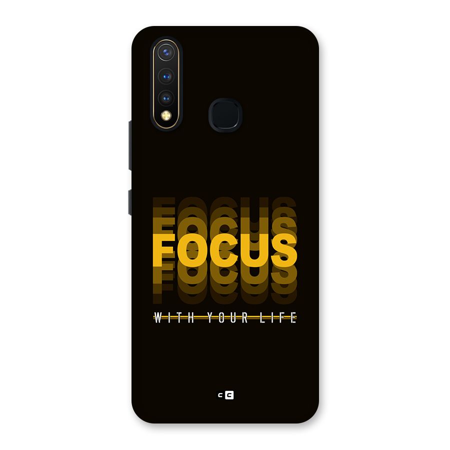 Focus Life Back Case for Vivo U20