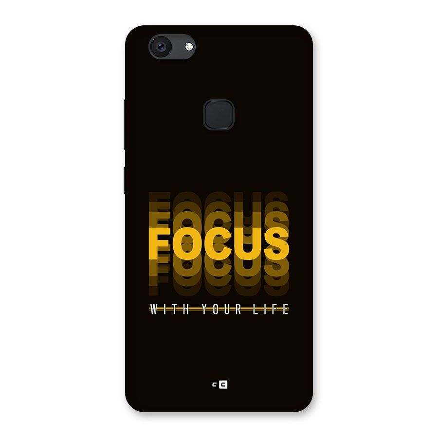 Focus Life Back Case for Vivo V7 Plus