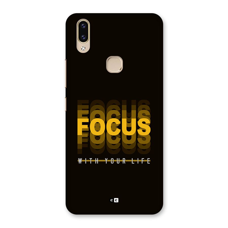 Focus Life Back Case for Vivo V9 Youth