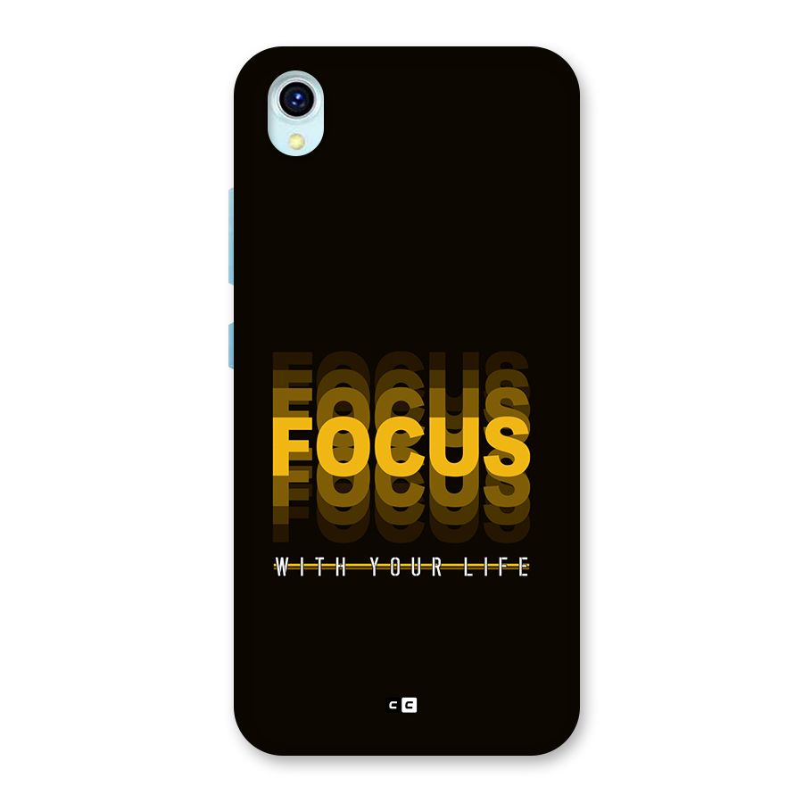 Focus Life Back Case for Vivo Y1s