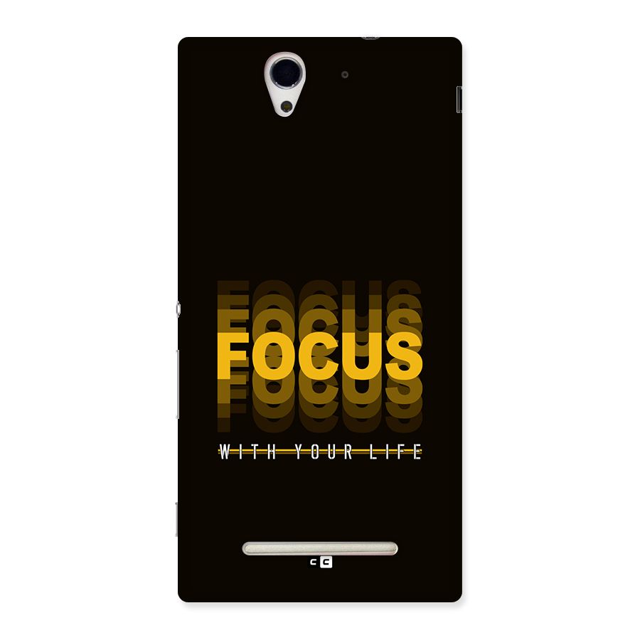 Focus Life Back Case for Xperia C3