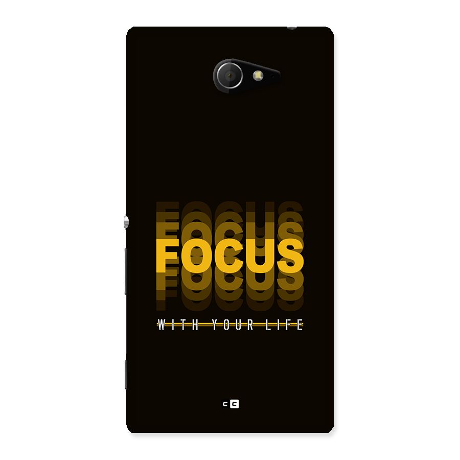 Focus Life Back Case for Xperia M2