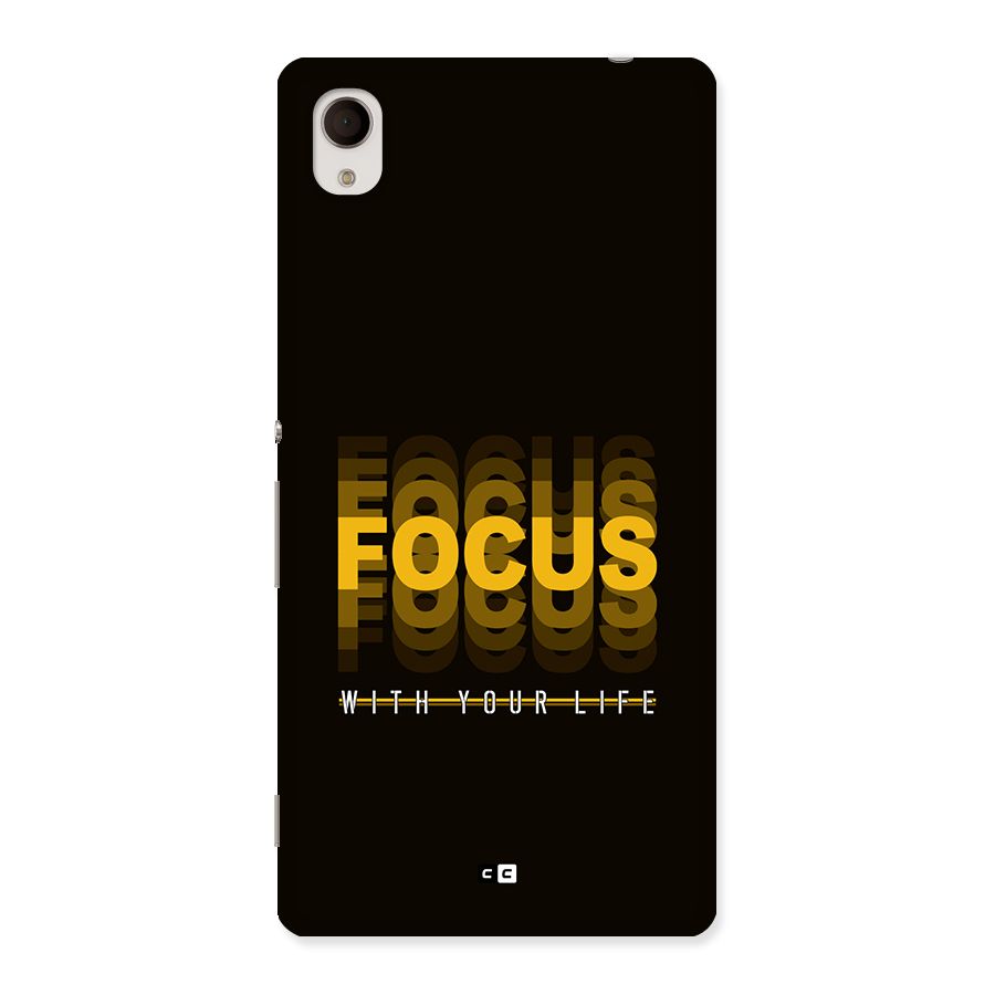 Focus Life Back Case for Xperia M4 Aqua