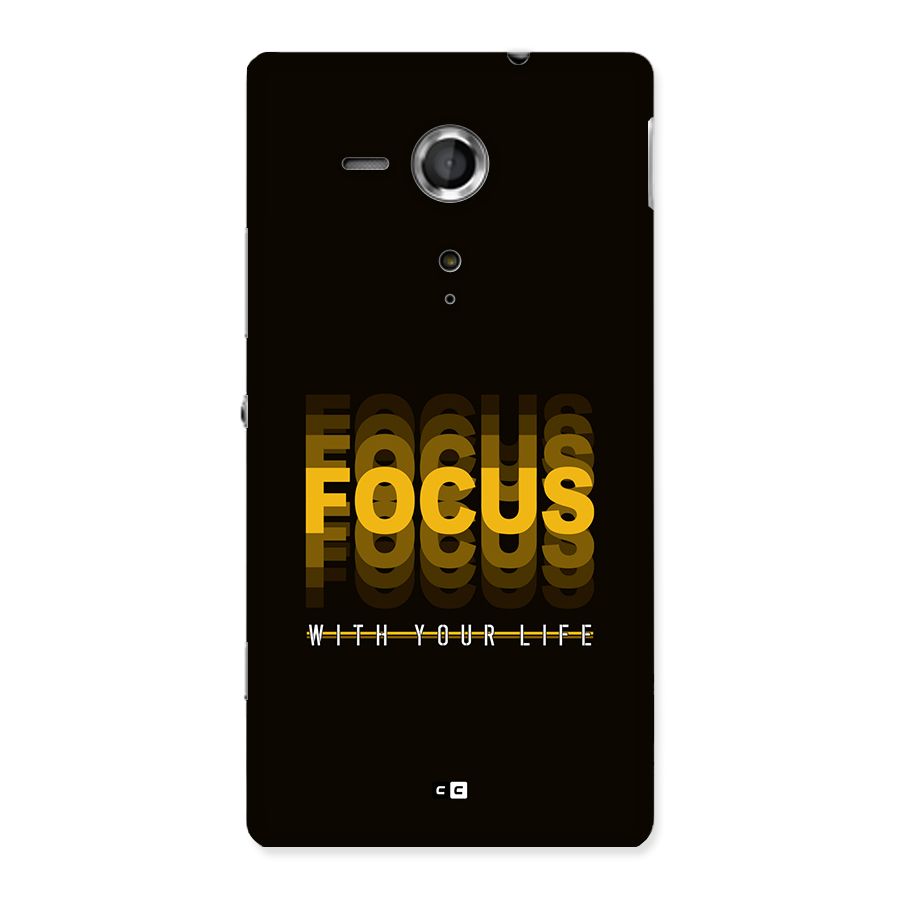 Focus Life Back Case for Xperia Sp