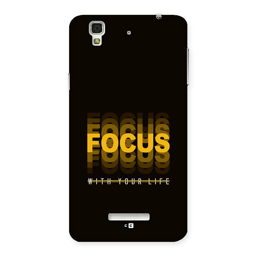 Focus Life Back Case for YU Yureka Plus