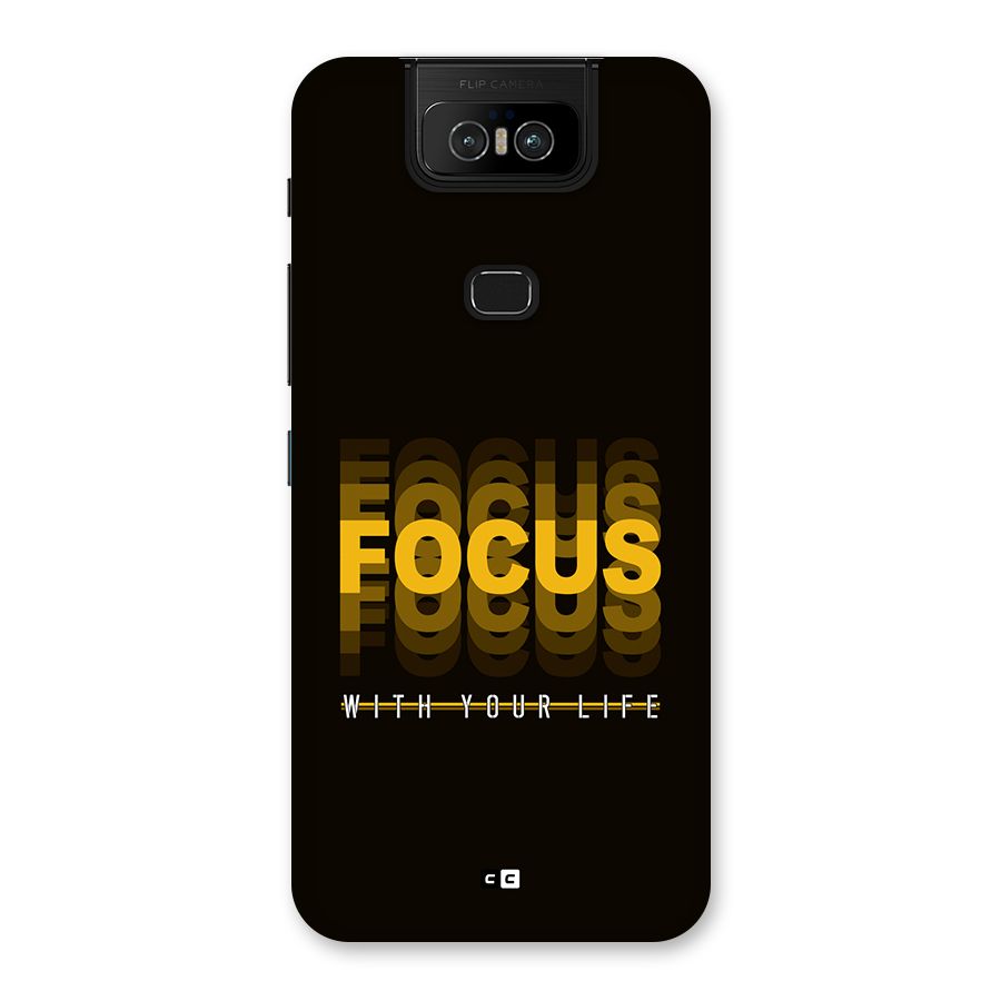 Focus Life Back Case for Zenfone 6z