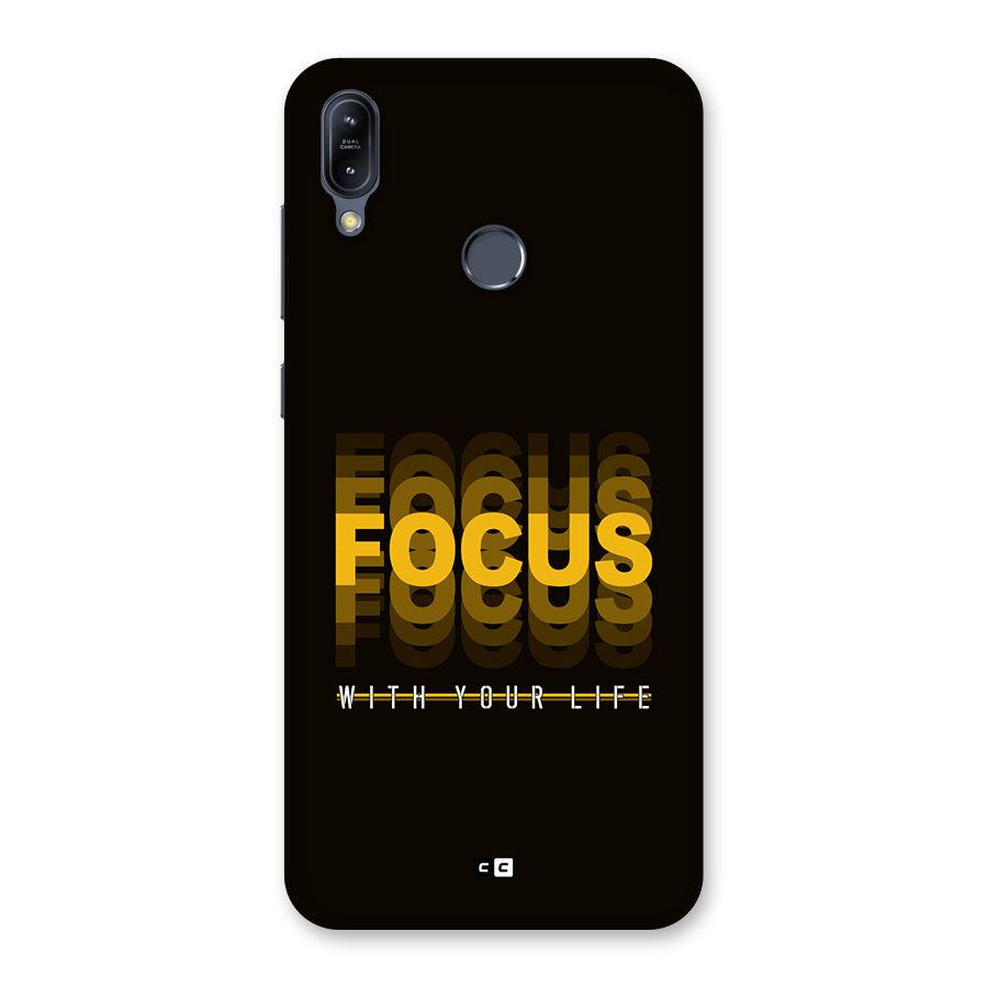 Focus Life Back Case for Zenfone Max M2
