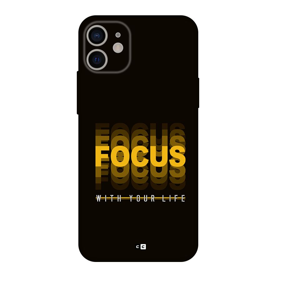 Focus Life Back Case for iPhone 11