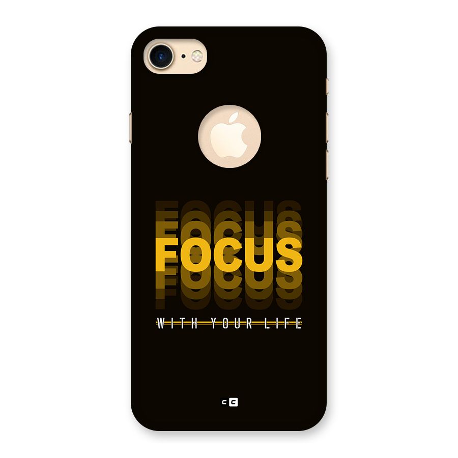 Focus Life Back Case for iPhone 7 Logo Cut