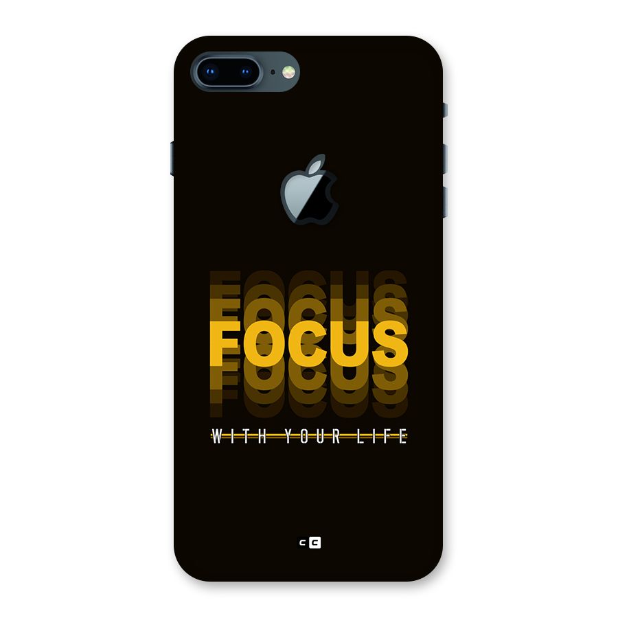 Focus Life Back Case for iPhone 7 Plus Apple Cut