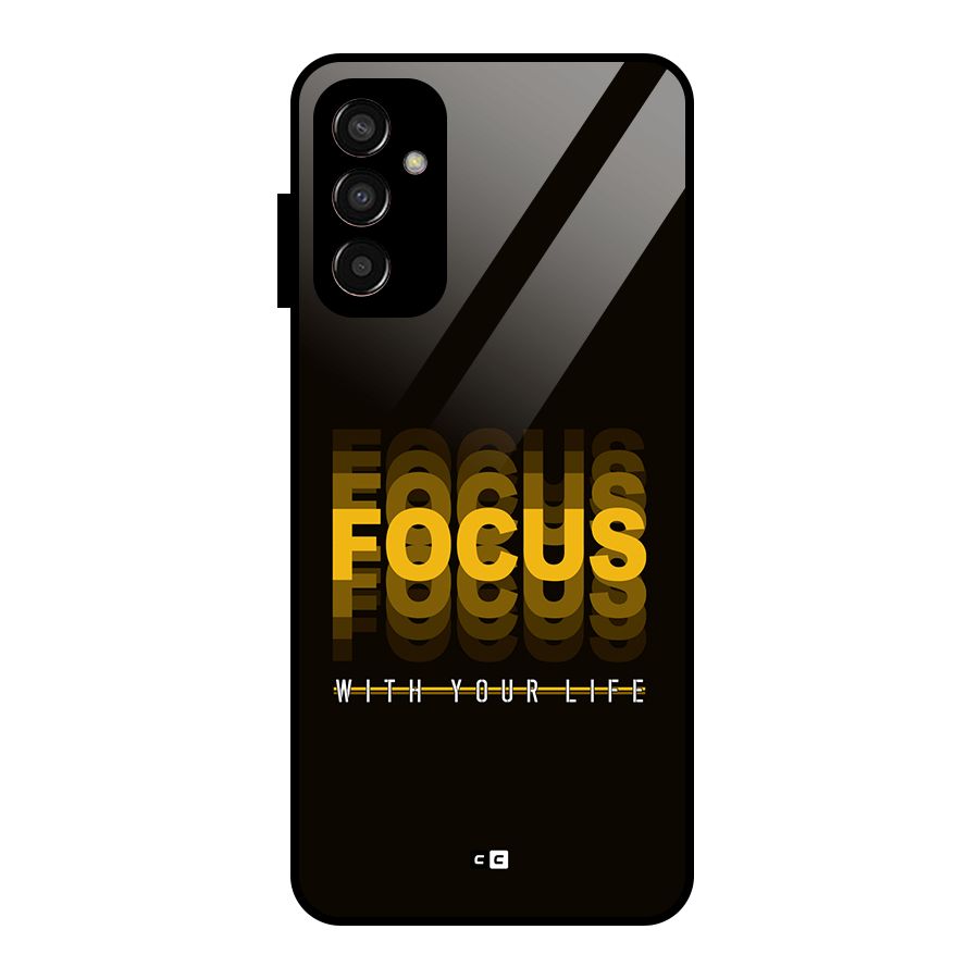 Focus Life Glass Back Case for Galaxy F13