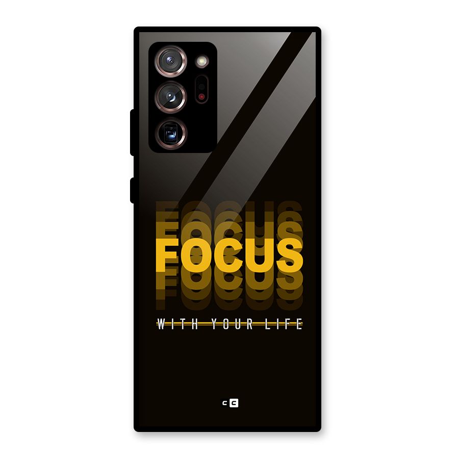 Focus Life Glass Back Case for Galaxy Note 20 Ultra 5G
