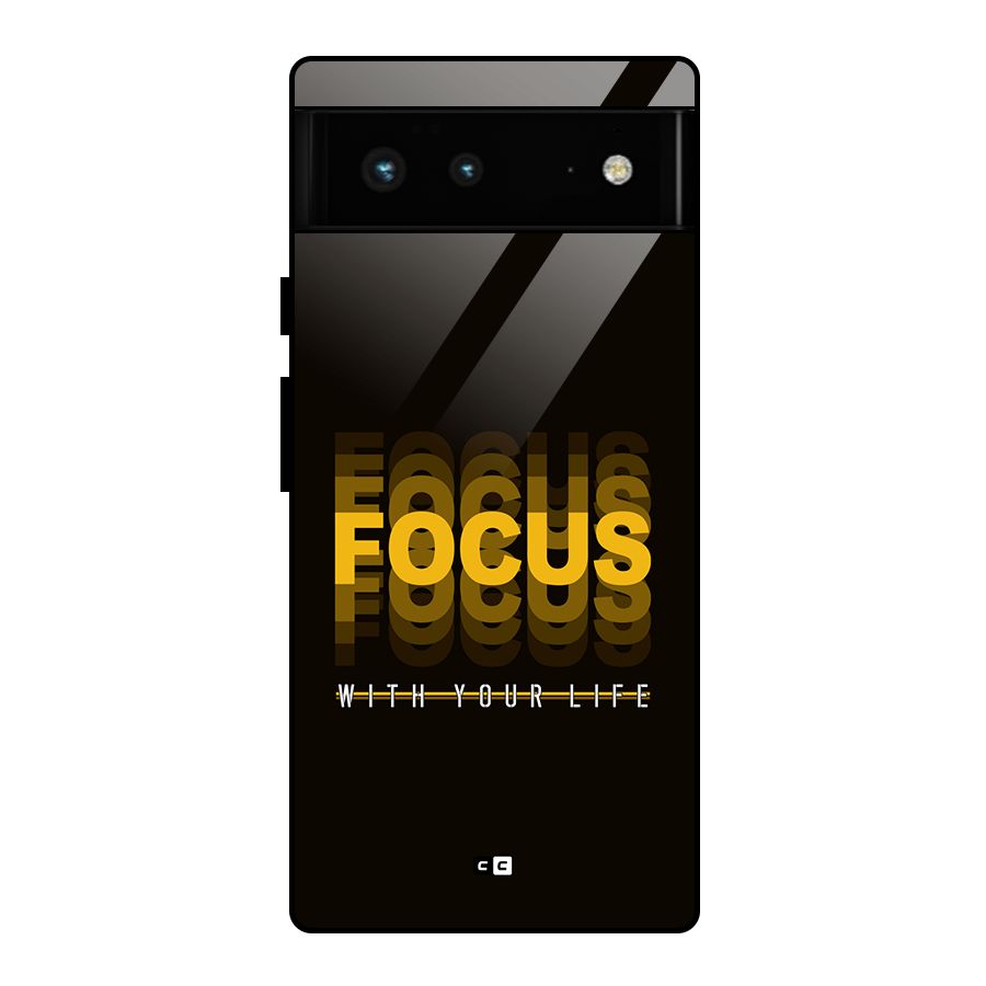 Focus Life Glass Back Case for Google Pixel 6