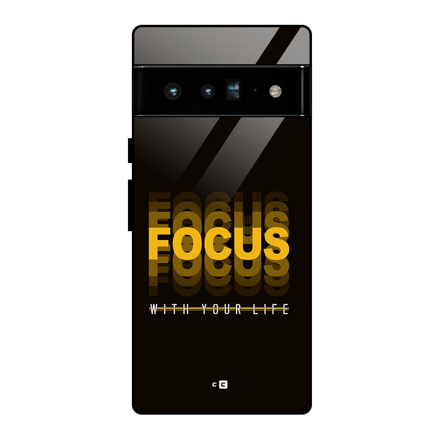 Focus Life Glass Back Case for Google Pixel 6 Pro