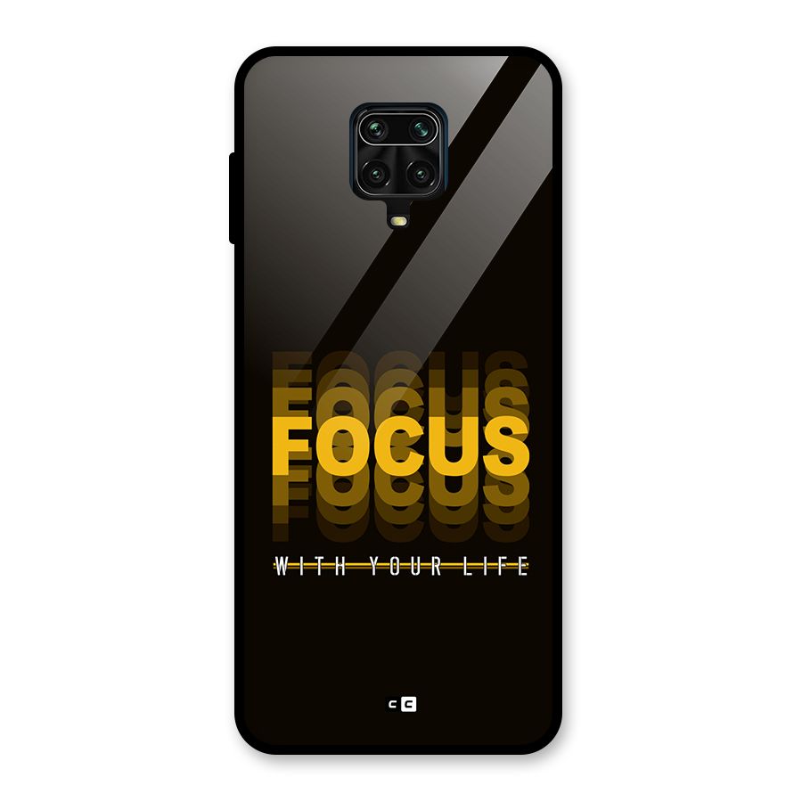 Focus Life Glass Back Case for Poco M2 Pro