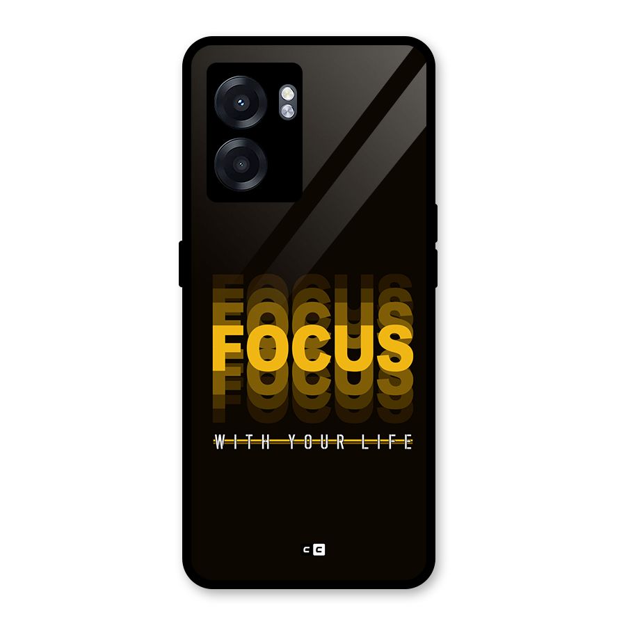 Focus Life Glass Back Case for Realme Narzo 50 5G