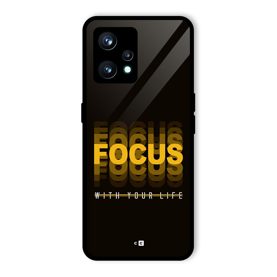 Focus Life Glass Back Case for Realme Narzo 50 Pro