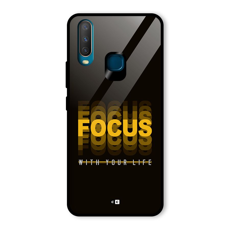 Focus Life Glass Back Case for Vivo U10