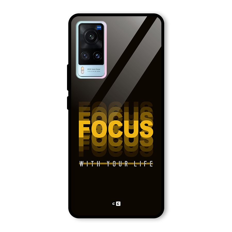 Focus Life Glass Back Case for Vivo X60