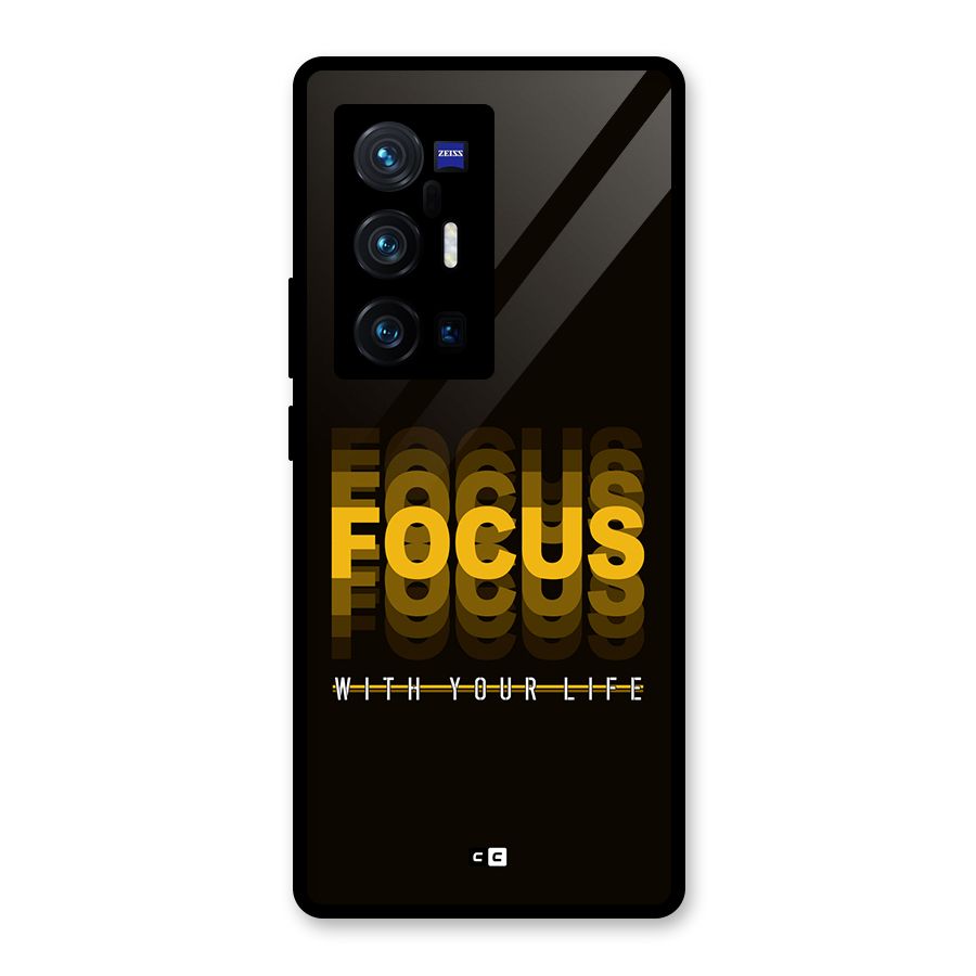 Focus Life Glass Back Case for Vivo X70 Pro Plus