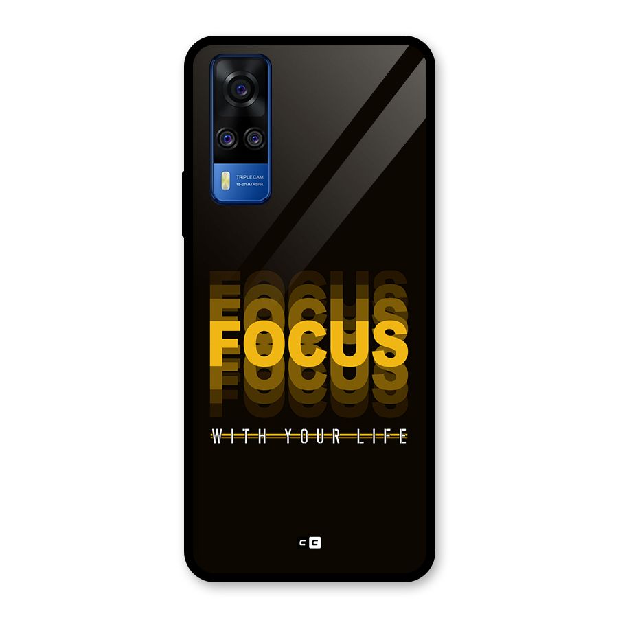 Focus Life Glass Back Case for Vivo Y51A